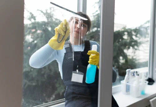 Nettoyage de vitres intérieures et extérieures à Meysse